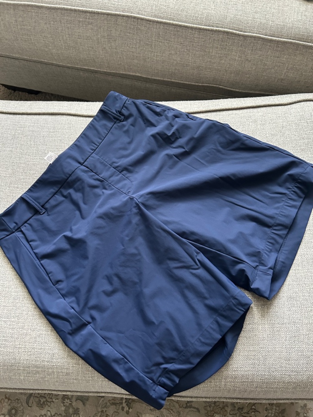 Spanx Navy Bermuda Shorts